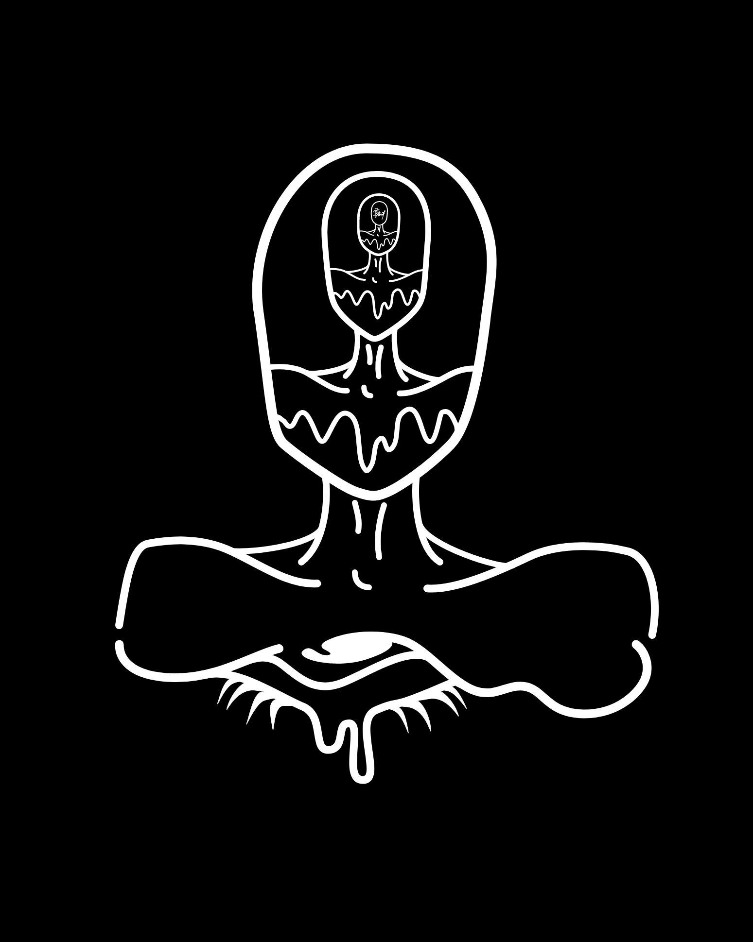 “Silhouette” Hoodie - LAB OF SKETCHES